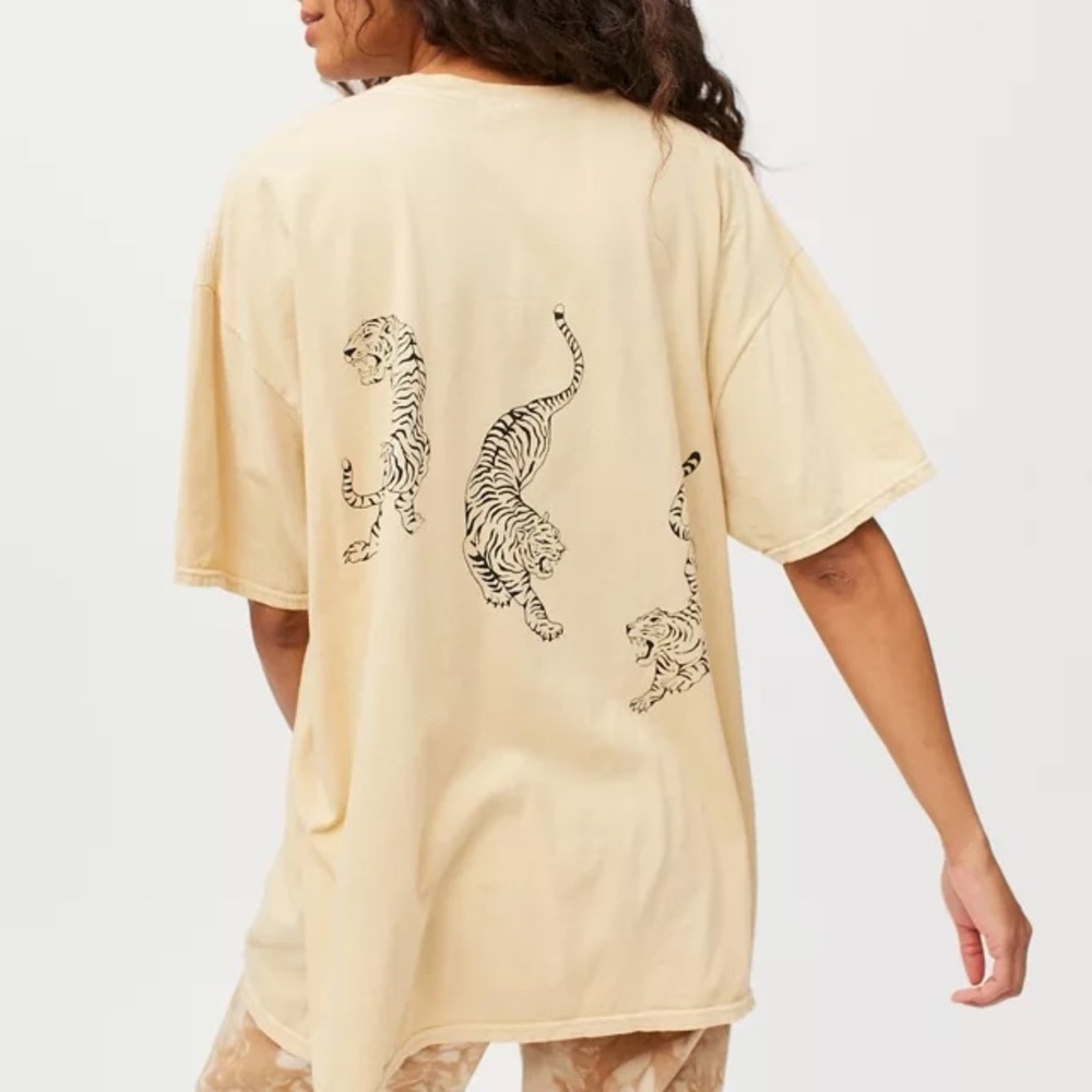 Urban Outfitters Tiger Oversized Shirt